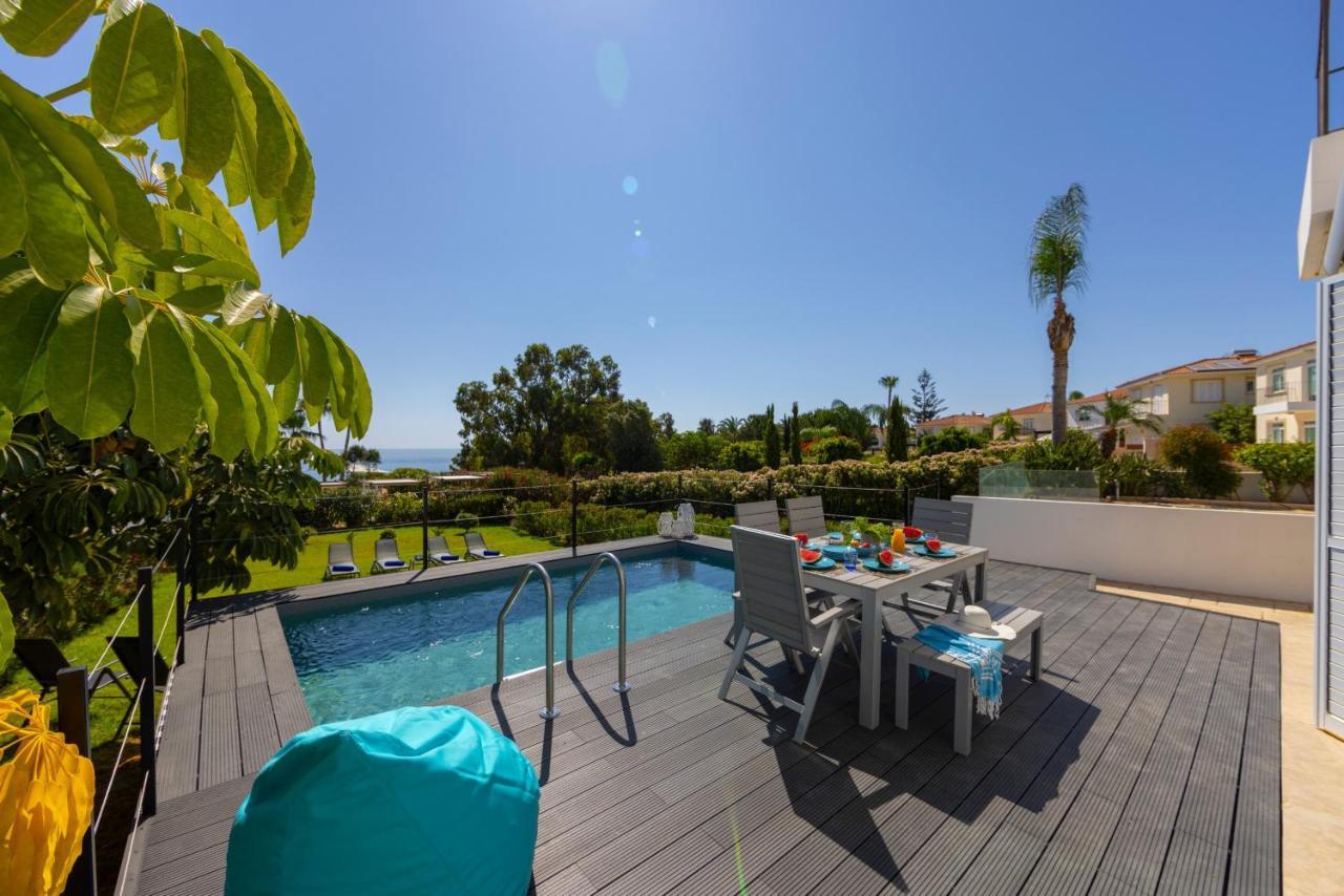 Protaras Sunrise Zen Seafront Villa Exterior photo