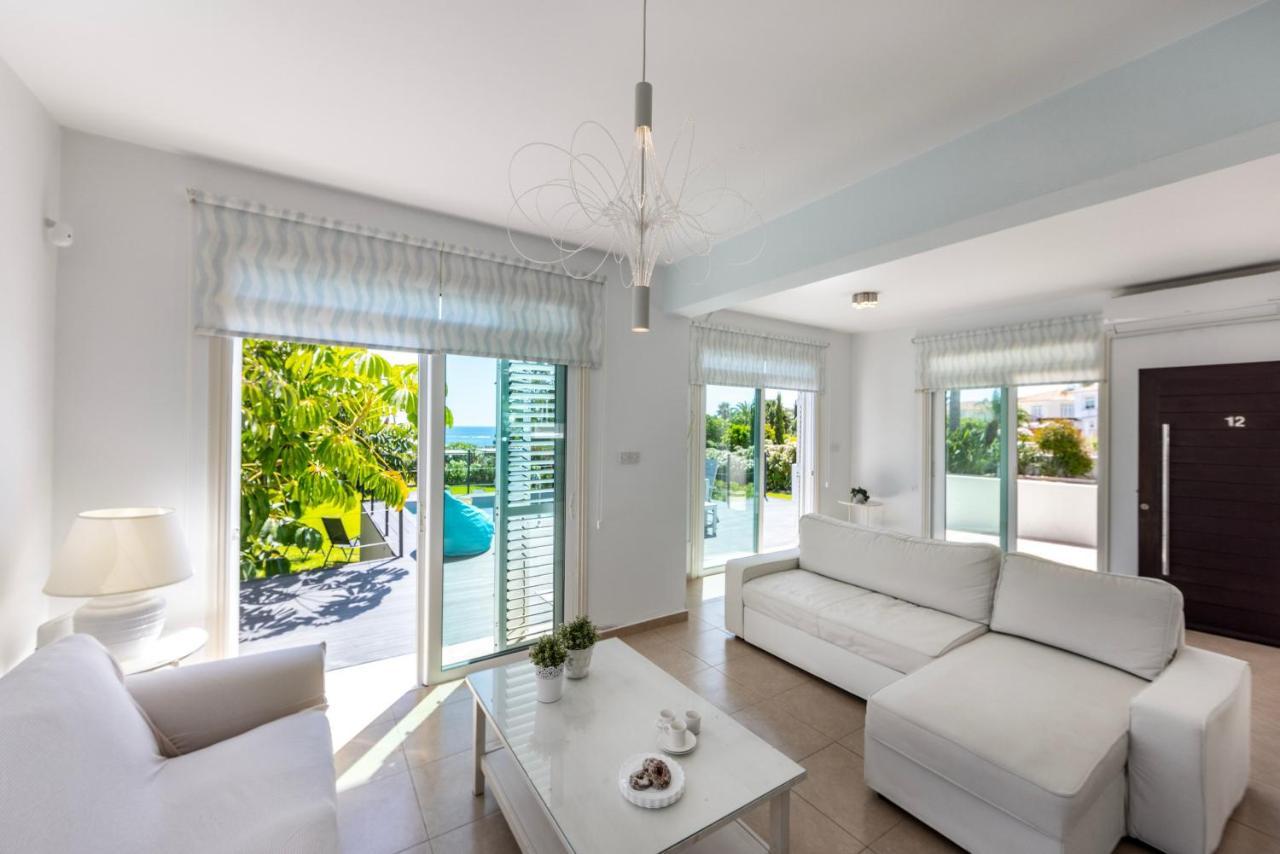 Protaras Sunrise Zen Seafront Villa Exterior photo